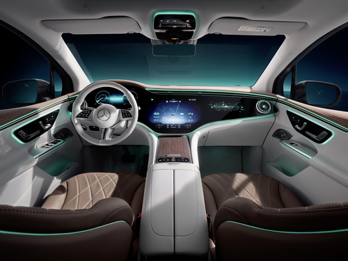 Electric Mercedes EQE SUV Interior